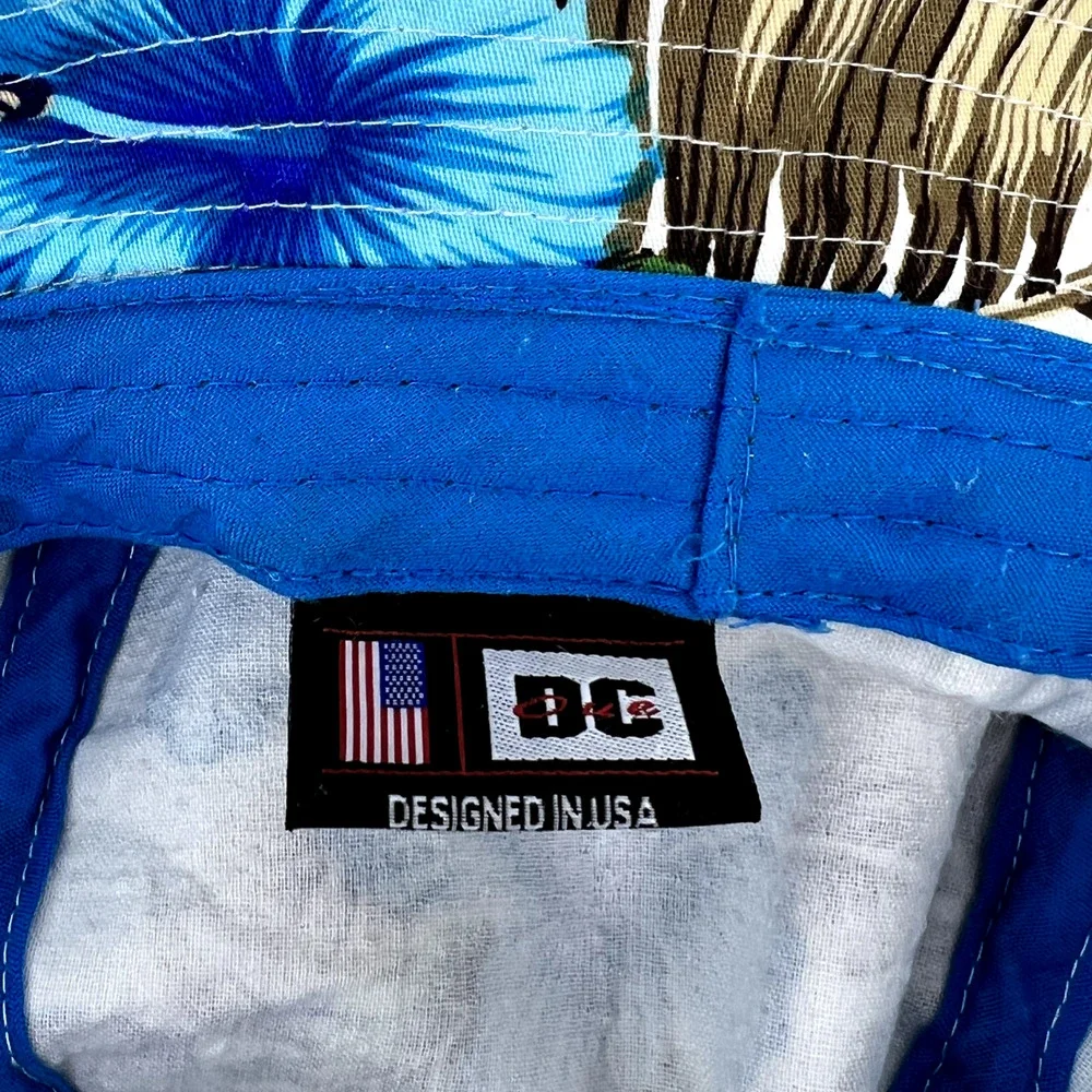 Washington DC Bucket Hat 100% Cotton Floral One Size
